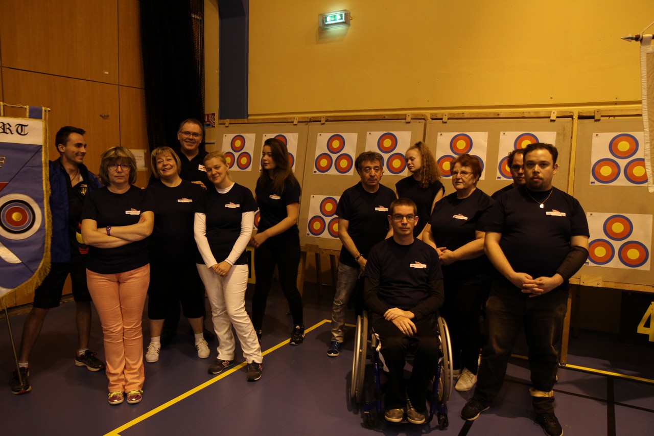 Les archers de la savoureuse au 24H internationales de Belfort 2016.